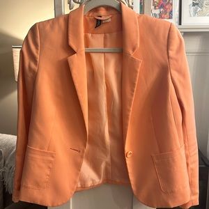 Peach Women’s blazer - Size 8